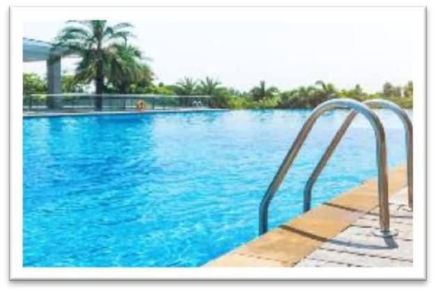 Inviting swimming pool for ultimate relaxation