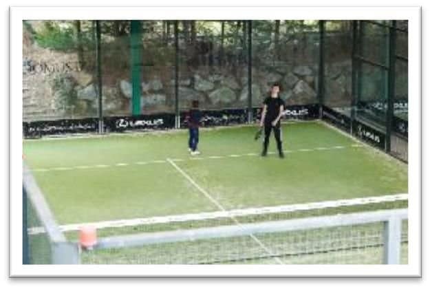 Badminton courts for active living