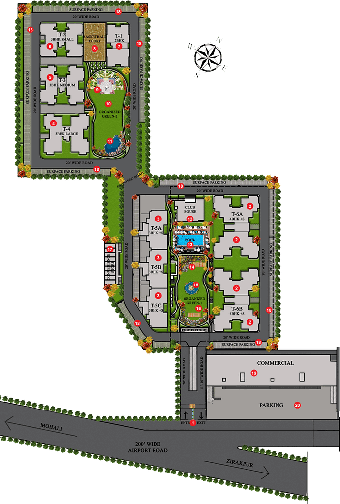 uptown-skylla-site-plan