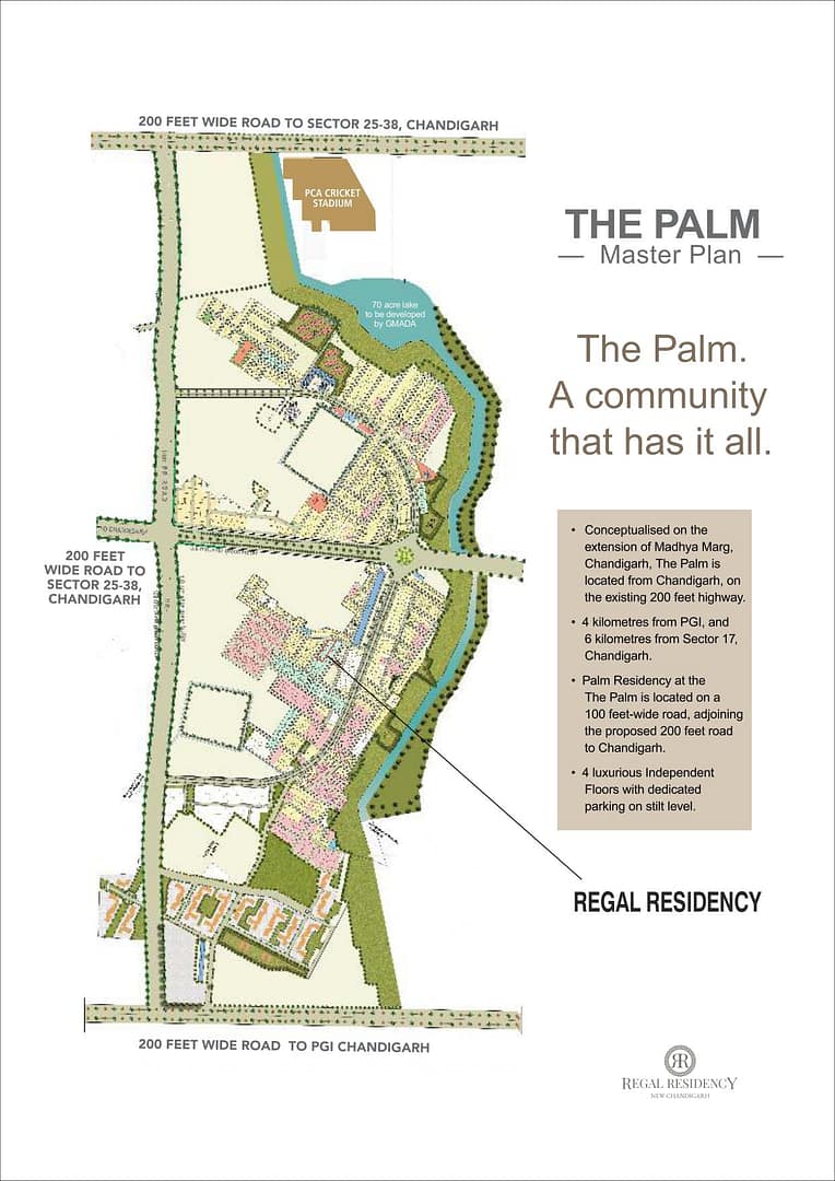 Regal Residency crest floor plan