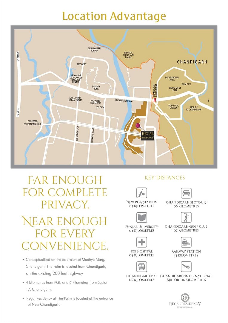 Regal Residency crest floor plan 3